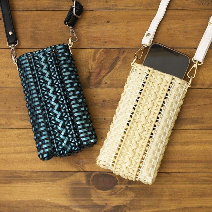 スマホバッグ「アラン」全3色